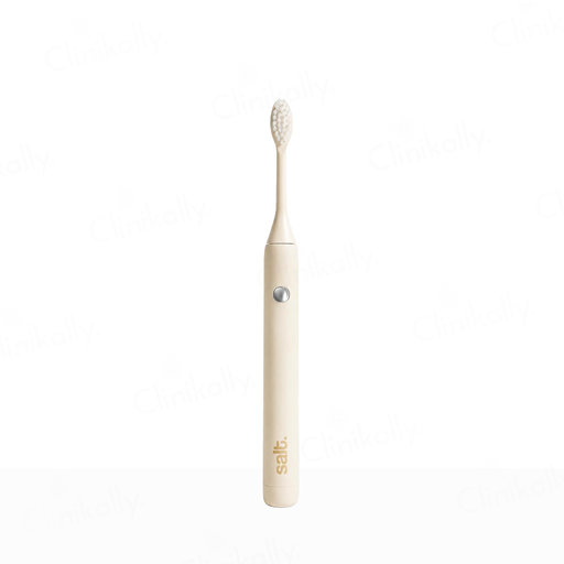 Salt. Wand Sonic Electric Toothbrush - Oat Yellow